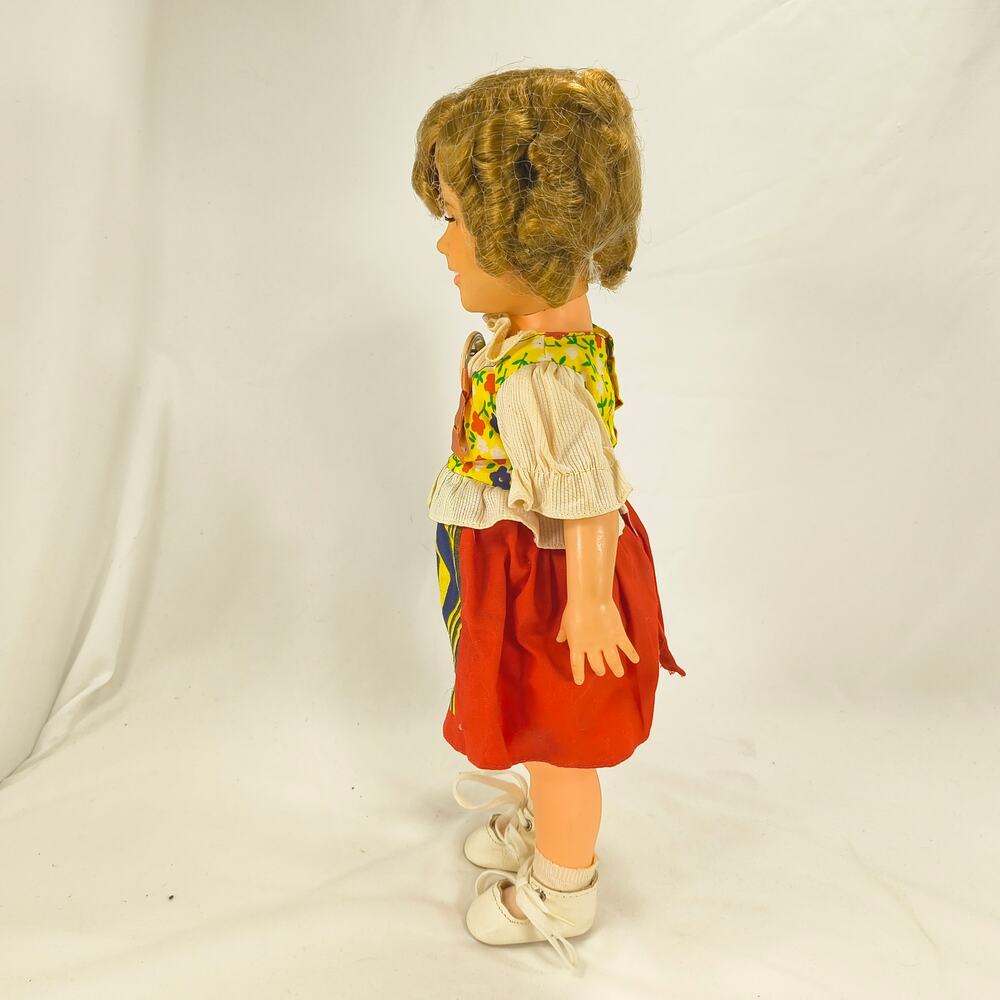 Vintage Shirley Temple Red Dress Doll 1970 - Picture 3 of 7